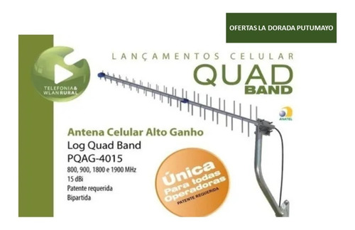 Antena Yagi Para Celular-modem Yamplimax 3g Y 4g  Brasilera
