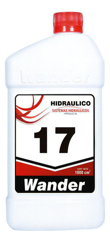 Aceite Lubricante Hidraulico 17 Mineral Wander X 1 Lt