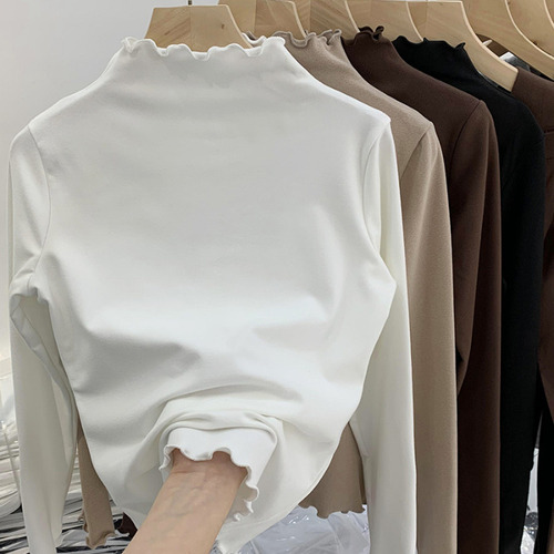 Nueva Semialta Engrosada Con Forro Polar Para Otoño E Invier