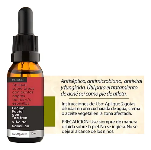 Tea Tree Aceite Y Pomos Limpiadores - - mL a $1480