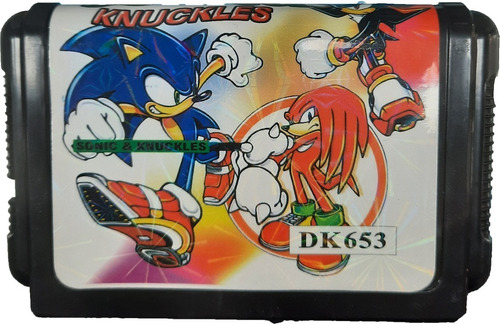 Cartucho Sonic & Knuckles Para Consolas 16 Bit