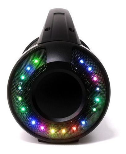 Imagen 2 de 5 de Parlante Master G Pantera Rgb Bazooka 3 PuLG Bluetooth Negro