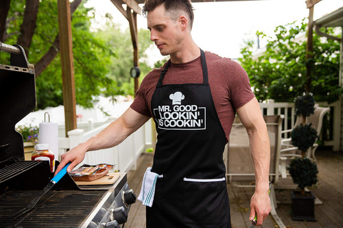 Delantal Divertido Aller Home&kitchen Para Hombre, 2 Bolsill
