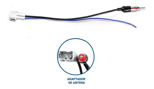 Chicote Conector Som + Antena New Fit Civic City Crv 2012 17