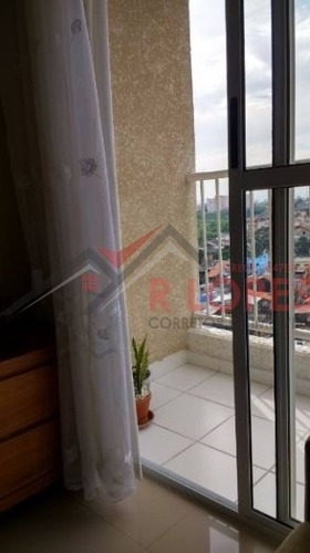 Imagem 6 de 23 de Ótimo Apartamento Em Condomínio Fechado Para Venda No Bairro Fazenda Aricanduva, 2 Dorm, 1 Vagas, 50 M - 1060