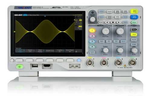 Osciloscópio Digital 100mhz 4 Canais Siglent Sds1104x-e