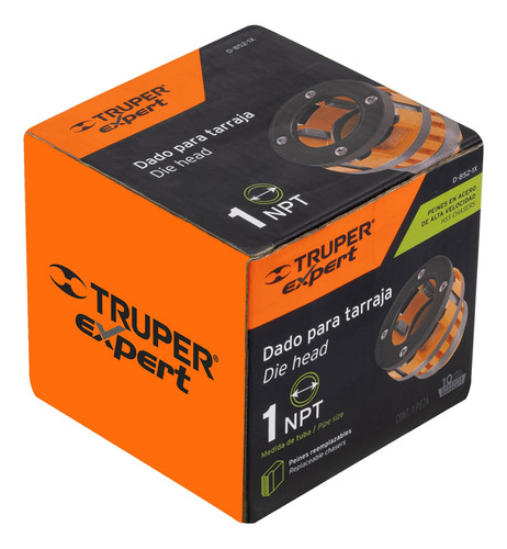 Dado De 1 Para Tarrajas T-852x Truper Expert 14391