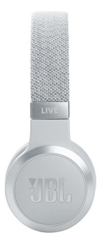 Audífonos Gamer Inalámbricos Jbl Live 460nc Jbllive460nc Blanco Con Luz Led