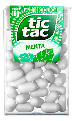 Dulce Tic Tac Menta X 16 Gr