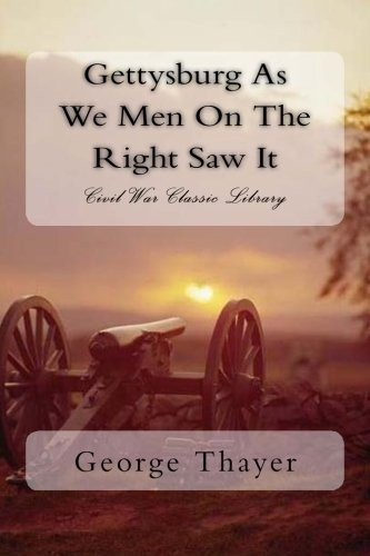 Gettysburg As We Men On The Right Saw It Civil War Classic L