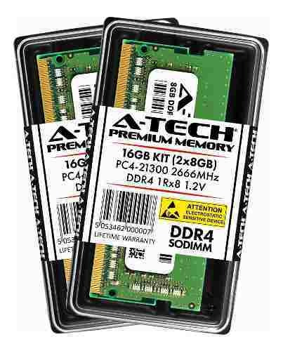 Memoria Ram 16gb 2 A-tech At8g2d4s2666ns8n12v