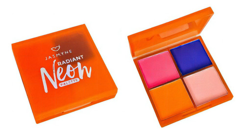 Paleta De Sombras Radiant Neon Jasmyne Cor A 4g