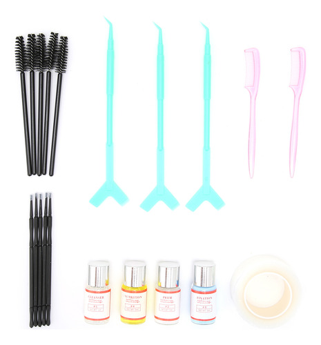 Set De Permanente Para Cejas Y Pestañas, Kit Líquido