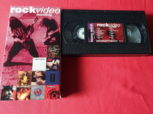 Video Vhs Rock Video Monthly Heavy Metal May 1994