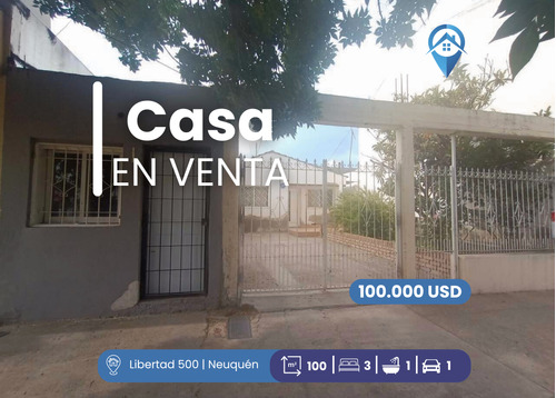 Venta Casa Céntrica En Ciudad De Neuquén