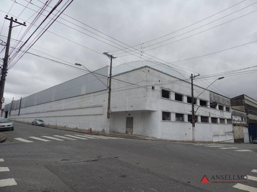 Imagem 1 de 9 de Galpão Para Alugar, 5607 M² Por R$ 96.000/mês - Campestre - Santo André/sp - Ga0367