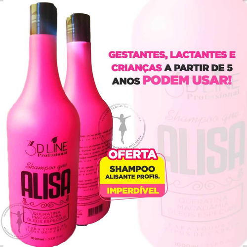 Alisamento Sem Formol P/ Gestantes & Lactantes Profissional
