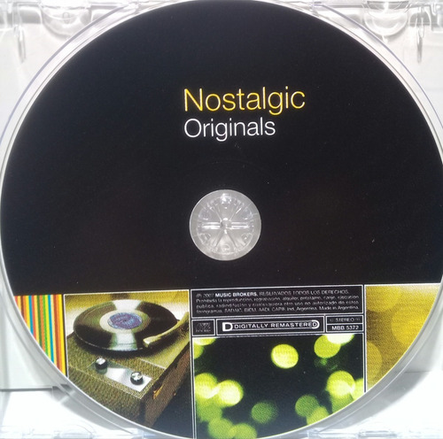 Cd Nostalgic (originals)