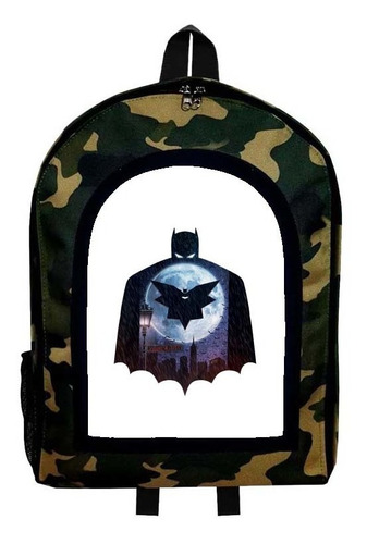 Mochila Camuflada Batman Nueva Colección Modelo 116