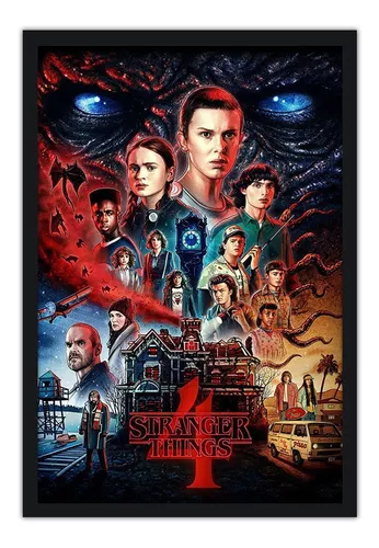 Quadro Série Stranger Things - 40x60cm