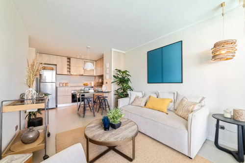 Amplio Depto De 2d+2b En Exclusivo Condominio En Las Cruces