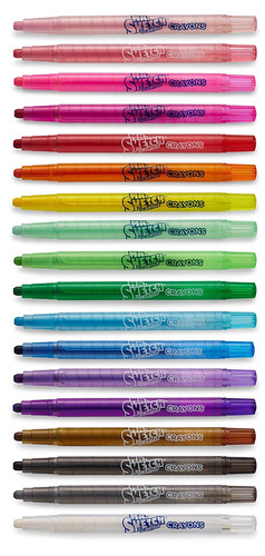 Mr. Sketch Perfumadas Twistable Crayones, Colores Surtidos,
