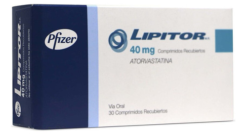 Lipitor® 40mg X 30 Comprimidos (atorvastatina)