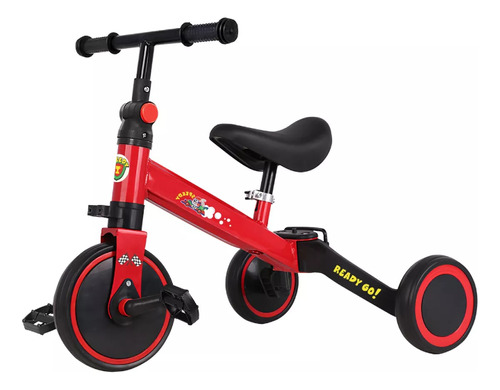 Triciclo 3 En 1 Para Niños, Bicicleta De Equilibrio 