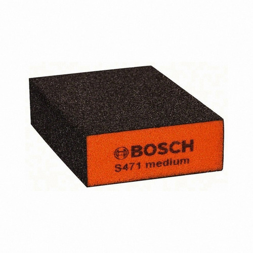 Taco De Esponja Lija Abrasiva Grano Medio Bosch S471