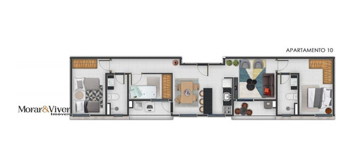 Imagem 8 de 15 de Apartamento Para Venda Em São José Dos Pinhais, Parque Da Fonte, 2 Dormitórios, 1 Banheiro, 1 Vaga - Sjp8448_1-1655374