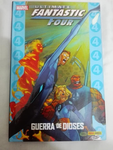 Ultimate 4 Fantasticos Guerra De Dioses Panini Marvel Comic
