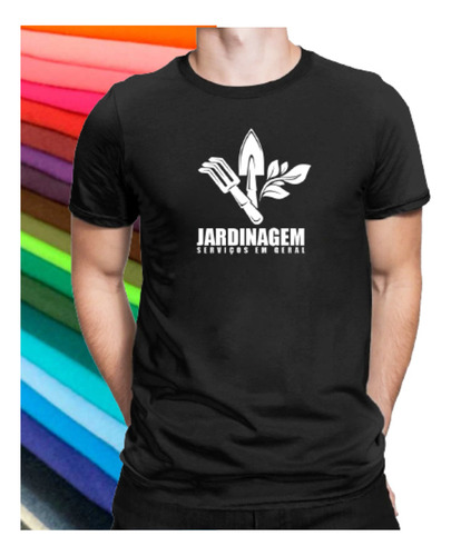 Camiseta Camisa Jardinagem Jardineiro Uniforme Trabalho Md3