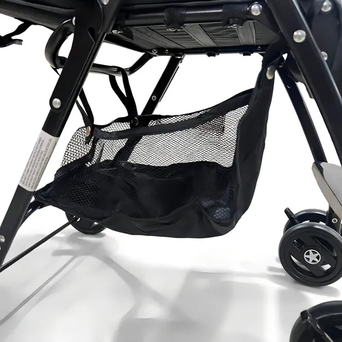 Coche Bebe Bambino Paseador Travel System Silla 3 En 1 Plegable Color Negro