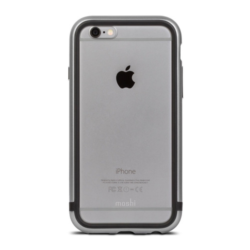 Moshi Luxe Funda iPhone 6 6s Titanium Gray