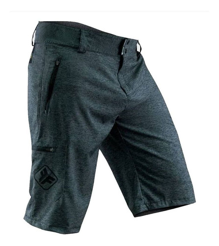 Bermuda Freeforce Masculina Trail Xc Freerider Stone Mescla