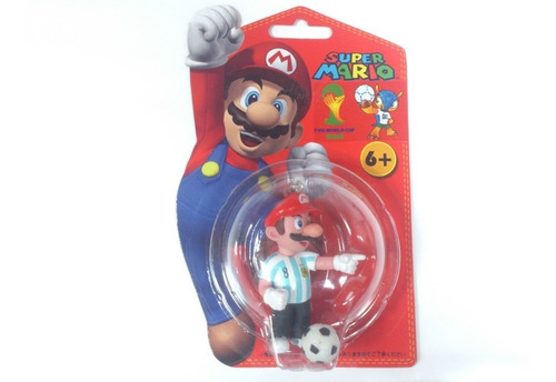 Llavero Mario Bros O Luigi Futbol Selección Mundial Argentin