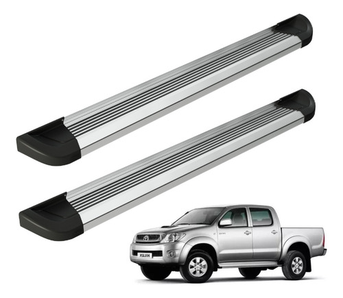 Estribo G2 Cabine Dupla Cromado Hilux 2006 À 2015