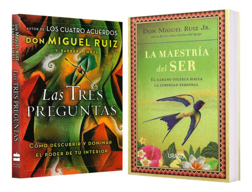 Las Tres Preguntas + La Maestría Del Ser Pack 2 Libros