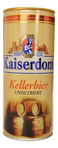 Cerveza Kaiserdom Kellerbier Lata 1 Litro