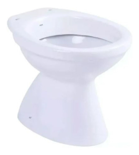 Imagen 3 de 9 de Inodoro Corto Capea Tapa Madera Laqueada Blanca Oferta Promo