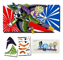Comprar Gohan Vs Cell  Dragon Ball Diorama Papercraft