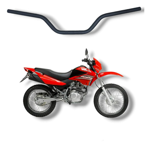 Manubrio Negro Mate Honda Nxr 125 Bros