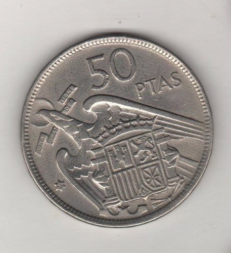 España Moneda De 50 Pesetas Año 1957 (59) - Km 788 - Xf