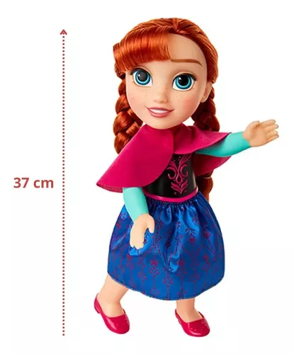 Boneca Anna Articulada Princesa Disney Original Frozen 2