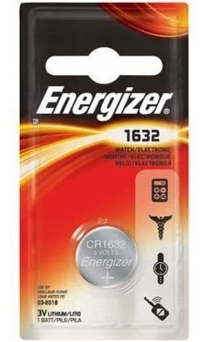 Energizer Ecr1632bp 1632 - Moneda De Litio (1 Unidad)