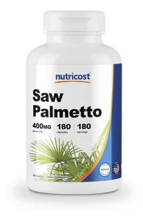 Saw Palmetto 180 Cápsulas Nutricost