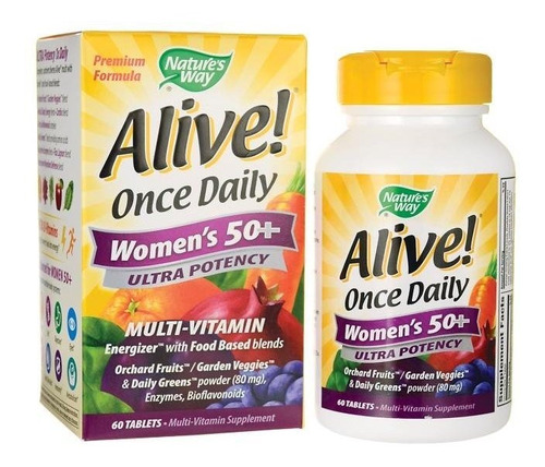 Multivitaminico Para Mujer Women's 50+ Ultra Potency 60 Tabl