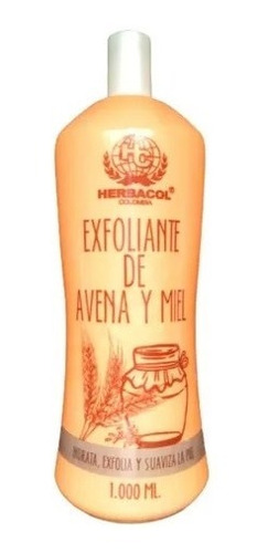 Herbacol Exfoliante Avena Y Miel 1000ml - mL a $26