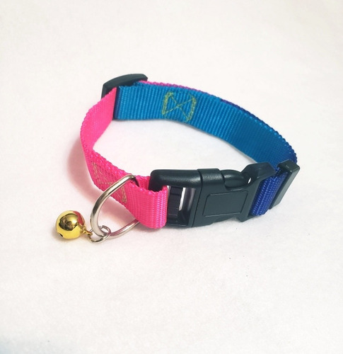 Collar Para Perritos O Gatitos Ajustable Varios Colores 