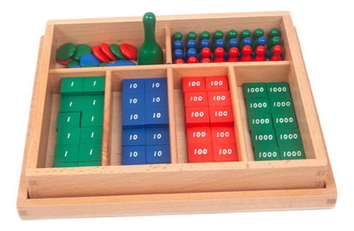Juego De Sellos Montessori, Herramienta Preescolar,